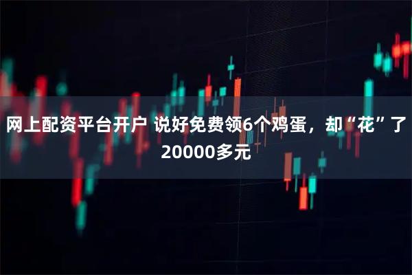 网上配资平台开户 说好免费领6个鸡蛋，却“花”了20000多元